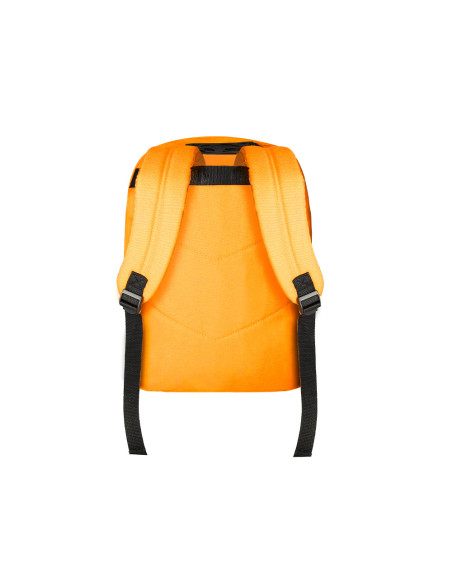 Cartera antartik mochila con asa y bolsillo frontal concremallera color mostaza 320x140x430 mm