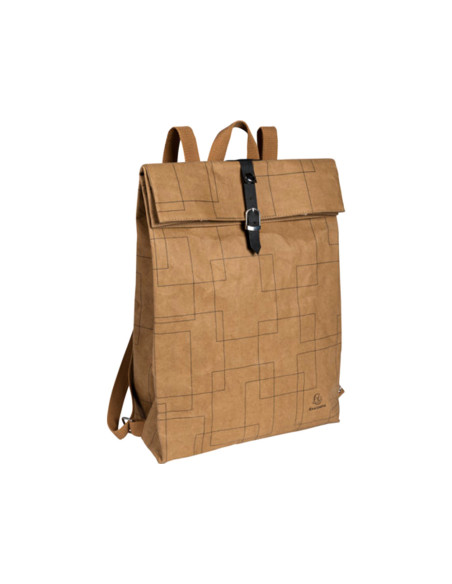 Mochila exacompta eterneco cuero imitacion vegetal 360x100x450 mm