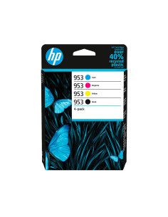 Ink-jet hp 953 bk/cmy 6zc69ae multipack negro/ cian / magenta / amarillo. negro 900 pag. y colores 630 pag. 2