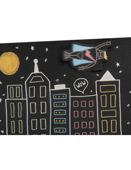 Set de dibujo carioca metallic pop up card creator 3d 17 piezas