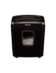 Destructora de documentos fellowes lx-25m capacidad 6h seguridad p4 destruye grapas clips y tarjeta papelera 11,5 2