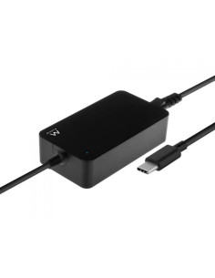 Cargador ewent para portatil usb type-c 100-240v 45w