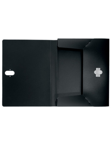 Carpeta de proyectos leitz recycle din a4 polipropileno lomo 38 mm negro