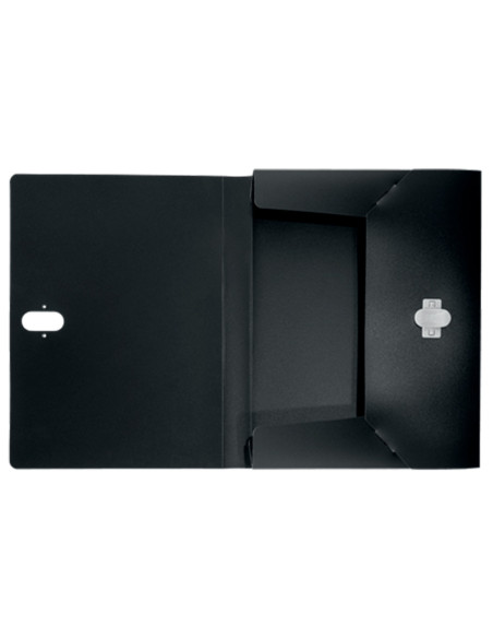 Carpeta de proyectos leitz recycle din a4 polipropileno lomo 38 mm negro