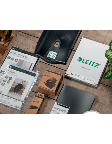Carpeta de proyectos leitz recycle din a4 polipropileno lomo 38 mm negro
