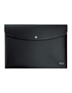 Carpeta leitz recycle portadocumentos broche din a4 polipropileno negro 2
