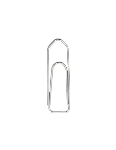 Clips niquelados q-connect n 1 picos 20 mm punta caja de 100 unidades