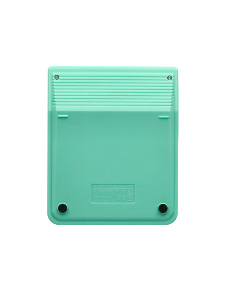Calculadora liderpapel sobremesa xf24 10 digitos solar y pilas color verde 127x105x24 mm
