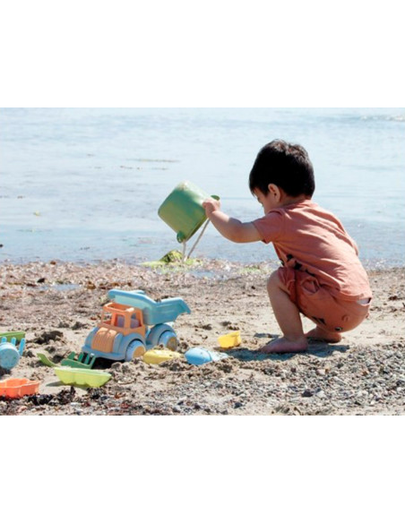 Set de playa vikingtoys ecoline ecologico y reciclable 7 piezas