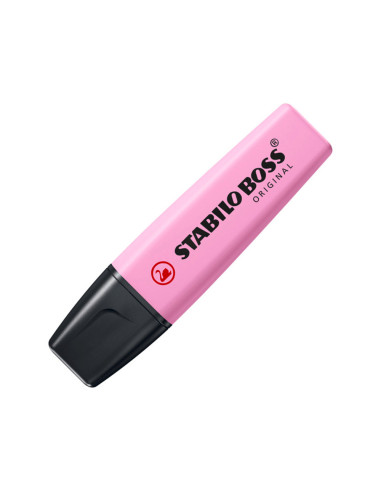 Rotulador stabilo boss fluorescente 70 pastel expositor de 45 unidades colores surtidos