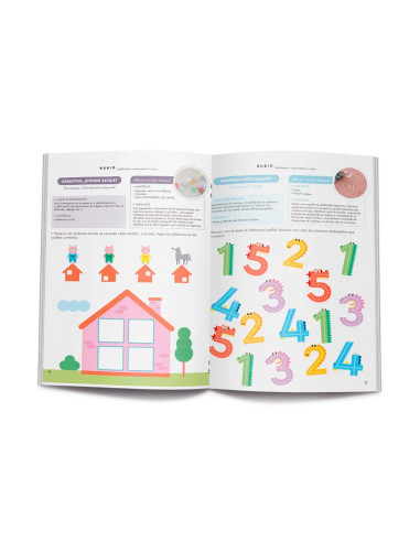 Cuaderno rubio habilidades matematicas + 3 años