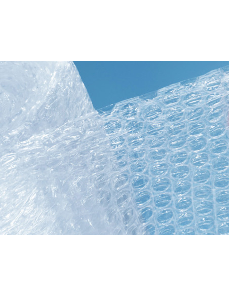 Plastico burbuja liderpapel ecouse 0.60x10m 30% de plastico reciclado