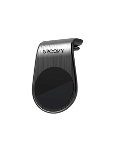 Soporte para movil groovy coche universal magnetico color gris oscuro 2