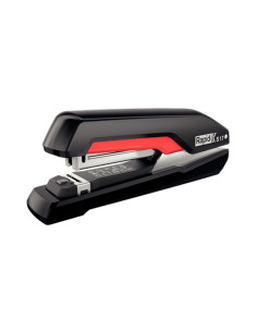 Grapadora rapid s17 fullstrip plastico capacidad de grapado 30 hojas usa grapas 24/6 y 26/6 color negro/rojo 2