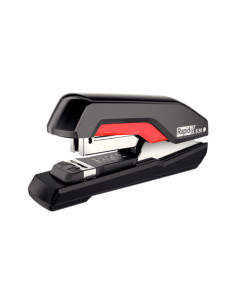 Grapadora rapid supreme s50 plastico capacidad de grapado 50 hojas usa grapas 24/6-8+ y 26/6-8+ color negro/rojo 2
