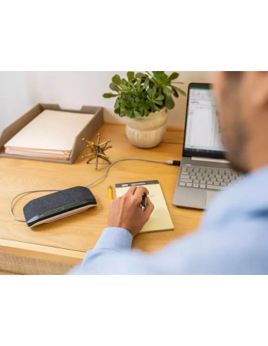 Altavoz poly sync sy10-m bluetooth manos libres conexion usb-a/c luces led proteccion ip64