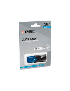 Memoria emtec usb 3.2 click easy 32 gb azul 2
