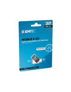 Memoria emtec usb 3.2 dual mobile & go type-c /usb 32 gb 2