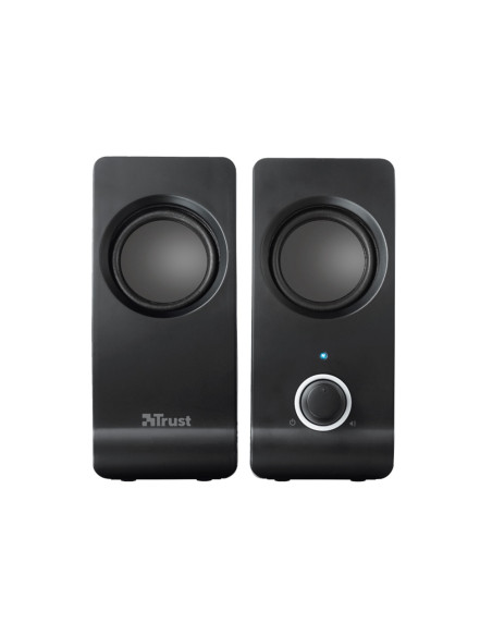 Altavoces trust remo 2.0 potencia maxima 16 w control volumen conexion usb 2.0 jack 3.5 mm color negro