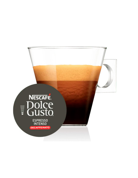 Cafe dolce gusto espresso intenso descafeinado intensidad 7 monodosis caja de 16 unidades