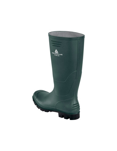 Botas deltaplus de seguridad stone pvc verde suela de tacos talla 42