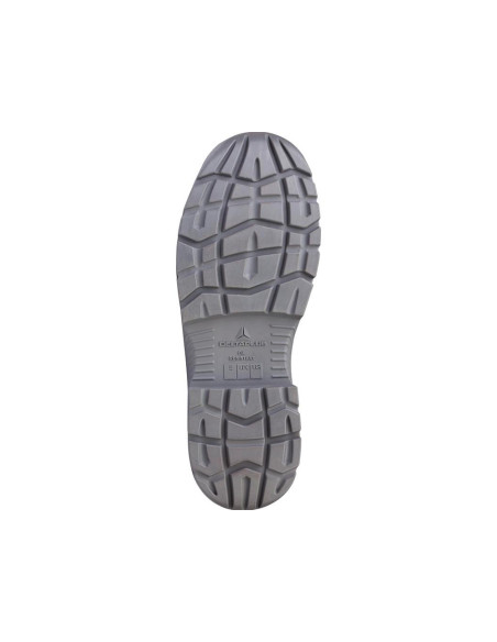 Botas deltaplus de seguridad piel crupon pigmentada suela pu bi-densidad color negro talla 36