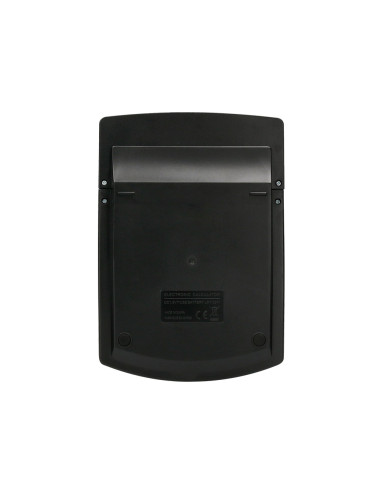 Calculadora liderpapel sobremesa xf40 12 digitos dos lineas solar y pilas negro 175x120x30 mm 40% reciclada