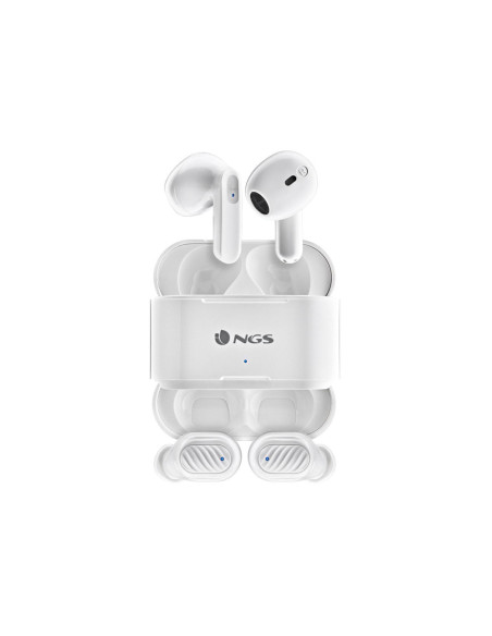 Auricular ngs artica duo bluetooth tactil 30 horas autonomia color blanco