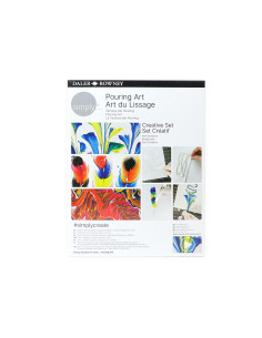 Set de pintura daler rowney simply creativo pouring