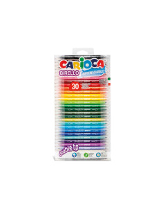 Rotulador carioca birello bipunta bolsa de 30 unidades colores surtidos 2