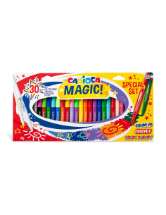 Rotulador carioca magic markers special set caja 30 unidades colores surtidos 2