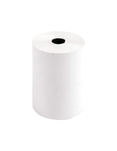 Rollo sumadora termico q-connect 57 mm ancho x 35 mm diametro para tpv sin bisfenol a papel de 70 g/m2