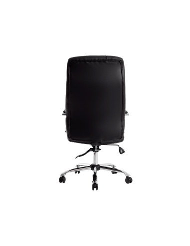 Silla q-connect direccion piav e simil piel base metalica alt max 1250 anc 610 prof 700 mm ruedas premium color negro