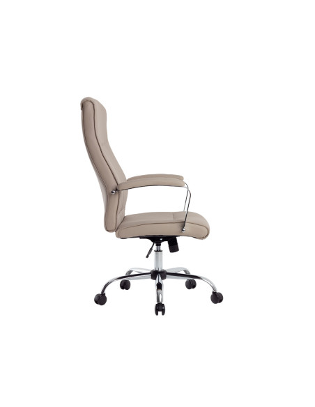 Silla q-connect direccion mode na simil piel base metalica alt max 1210 anc 630 prof 650 mm ruedas premium color gris