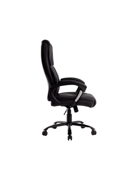 Silla q-connect direccion bolz ano simil piel base metalica alt max 1260 anc 650 prof 730 mm ruedas premium color negro