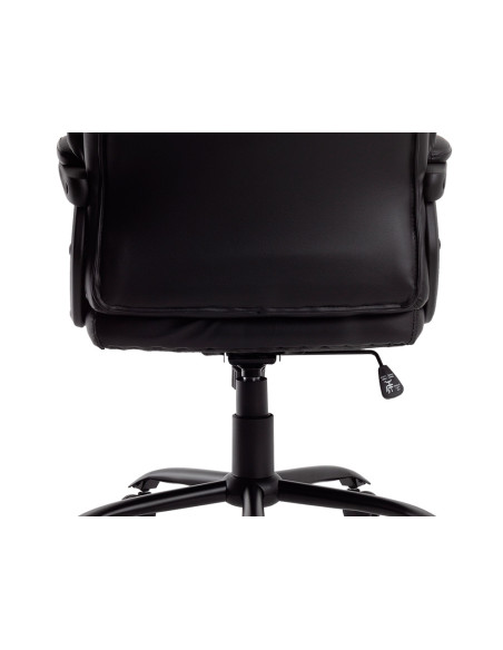 Silla q-connect direccion bolz ano simil piel base metalica alt max 1260 anc 650 prof 730 mm ruedas premium color negro
