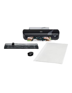 Set plastificadora + cizalla rodillo + redondeador de esquinas gbc inspire+ din a4 craft negro 2