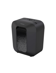 Destructora de documentos fellowes lx25 capacidad 6h seguridad p4 grapas clips y tarjetas papelera 11,5 l 2