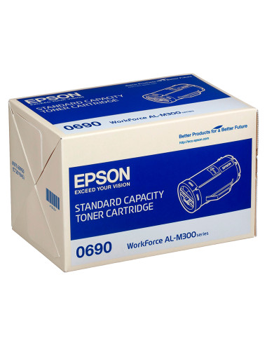 Toner epson 0690 workforce al-m300 / al-mx300 negro 2.700 pag