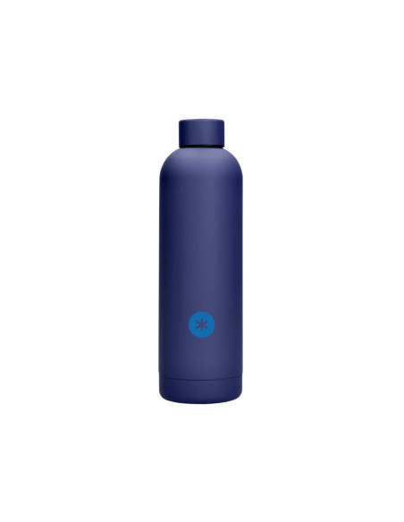 Botella portaliquidos antartik isotermica acero inoxidable libre de bpa color azul 500 ml