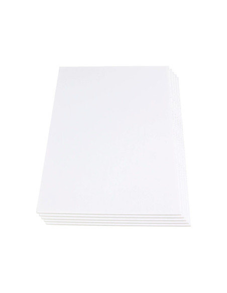 Carton pluma liderpapel blanco adhesivo 1 cara 70x100cm espesor 10 mm
