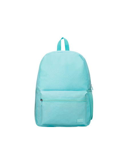 Cartera liderpapel mochila bol sillo lateral elastico color azul celeste 400x125x300