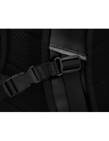Cartera antartik mochila water proof enrollable diseño casual color negro 480x130x280 mm