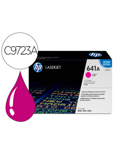 Toner hp c9723a magenta laserjet 4600 -8000 pag