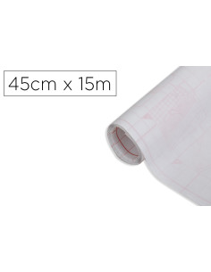 Rollo adhesivo d-c-fix transparente ancho 45 cm largo 15 mt
