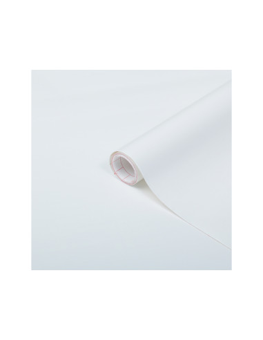 Rollo adhesivo d-c-fix blanco mate ancho 45 cm largo 15 mt