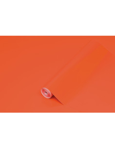 Rollo adhesivo d-c-fix naranja ancho 45 cm largo 15 mt 2