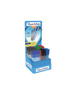 Boligrafo paper mate inkjoy 100 cap / rt expositor de 300 unidades colores surtidos 2