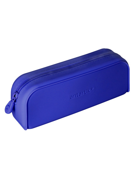 Estuche portatodo antartik prisma silicona soft rectangular 185x50x75 mm azul oscuro