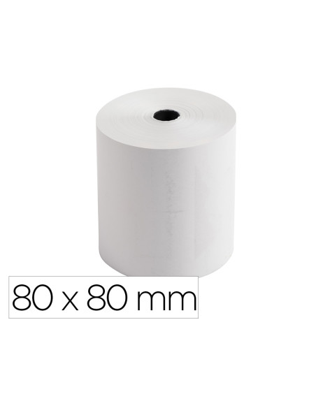 Rollo sumadora exacompta termico 80x80 mm 48 g/m2 sin bpa